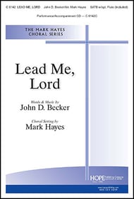 Lead Me, Lord SATB choral sheet music cover Thumbnail